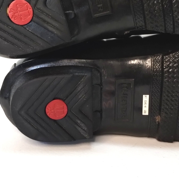 Hunter Rain Boots Original Short Gloss sz 9 - Picture 9 of 11